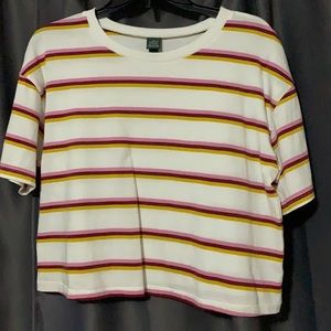 Striped Crop Top